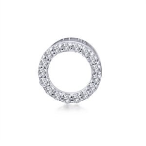 Pendentif  "Anneau Celeste" - Diamants 0,10ct - Or 18K