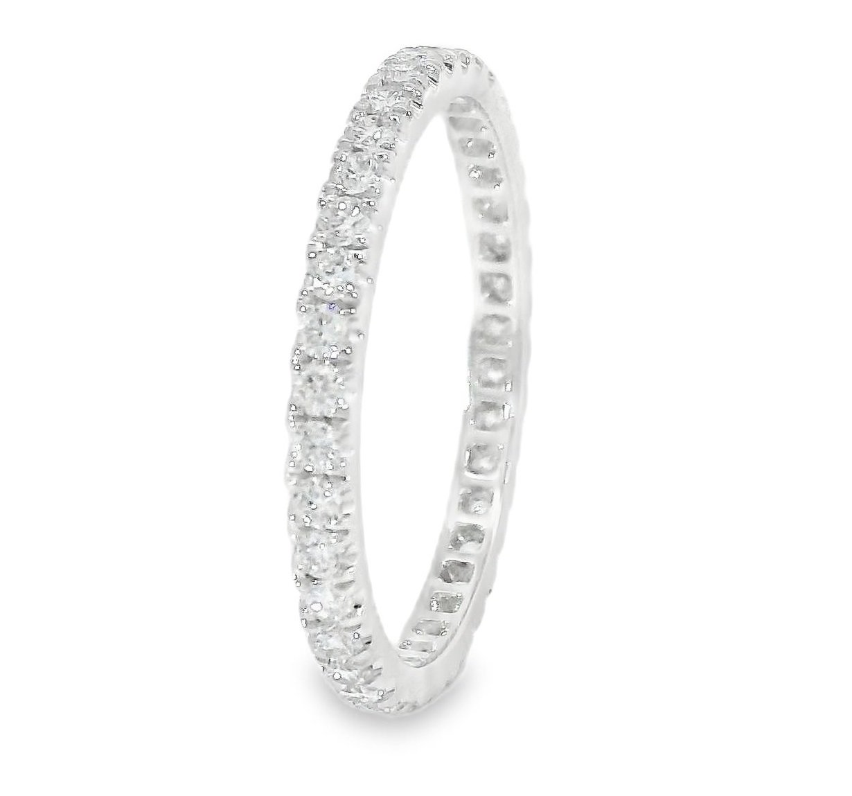 Bague Alliance "Je t'aime d'amour N°1" - Diamants 0,6ct - Or 18K